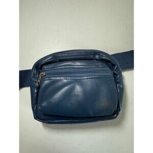 Tass Waist Bag Dark Blue Mirror Comb Razer Toothbrush Emery Boards 0142H